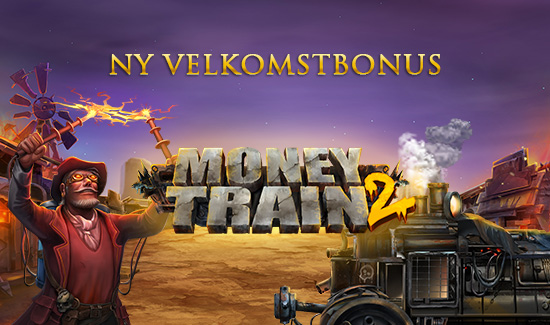 Ny velkomstbonus med Money Train 2